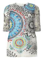 Dorothy Perkins *izabel London Multi Blue Contrast Dress
