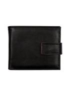 *burton Black Core Clasp Wallet