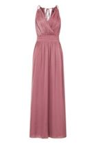 Dorothy Perkins *little Mistress Pink Wrap Maxi Dress