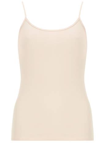 Dorothy Perkins Nude Satin Trim Cami Top
