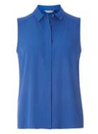 Dorothy Perkins Petite Cobalt Sleeveless Shirt