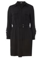 *izabel London Black Shirt Dress