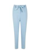Dorothy Perkins Blue Tie Waist Trousers
