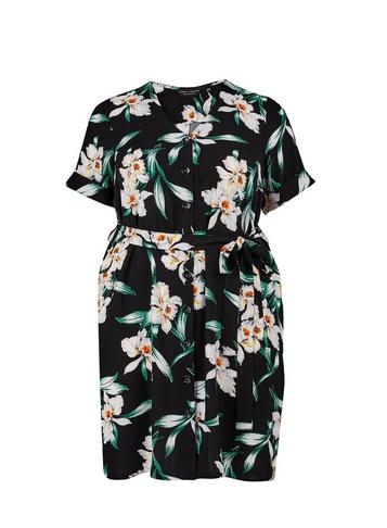 Dorothy Perkins *dp Curve Lily Print Tea Dress
