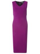Dorothy Perkins *tall Purple Bengaline Dress
