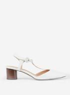 Dorothy Perkins White 'eilis' T-bar Court Shoes