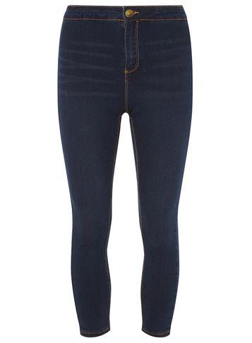 Dorothy Perkins Petite Indigo High Waisted 'lyla' Jeans