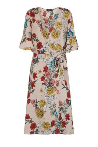 Dorothy Perkins *girls On Film Multi Print Midi Dress