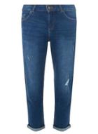 Dorothy Perkins Indigo Authentic Corey Cropped Jeans