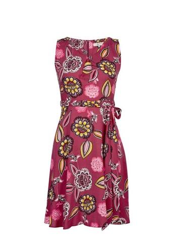 *billie & Blossom Petite Pink Floral Print Skater Dress