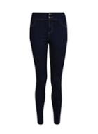 Dorothy Perkins Blue Frankie 2 Buttons Super Soft Skinny Jeans