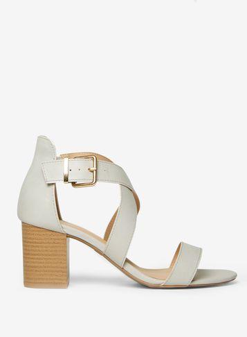 Dorothy Perkins Wide Fit Grey Shore Sandals