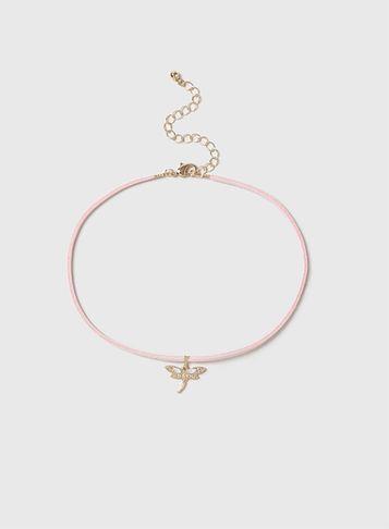 Dorothy Perkins Dragonfly Fabric Choker