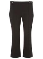 Dorothy Perkins Black Pinstitch Crop Trousers