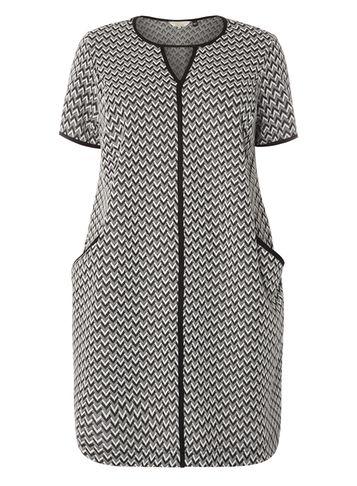 Dorothy Perkins *billie And Blossom Curve Mono Tunic