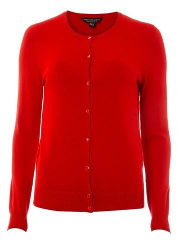 Dorothy Perkins Red Button Cardigan
