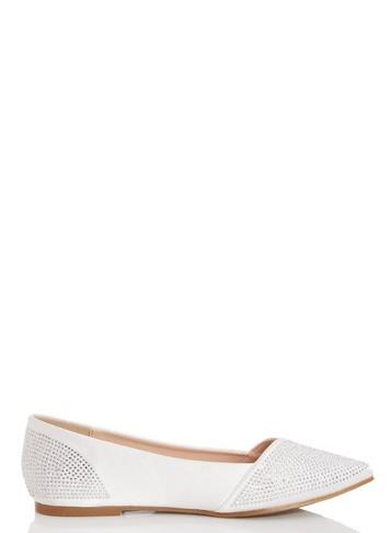 *quiz Ivory Bridal Satin Pumps