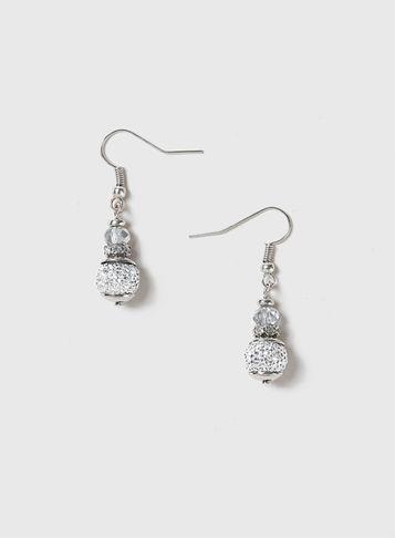 Dorothy Perkins Shamballa Bead Drop Earrings
