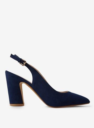 Dorothy Perkins Navy 'evandra' Court Shoes