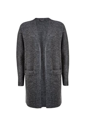Dorothy Perkins Charcoal Edge To Edge Cardigan