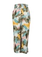 Dorothy Perkins Ivory Palm Print Culottes