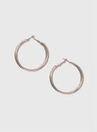 Dorothy Perkins Rose Gold Thick Hoop Earrings