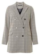Dorothy Perkins Multi Coloured Heritage Checked Blazer