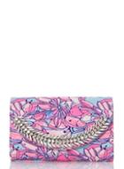 *quiz Multi Coloured Pastel Floral Diamante Bag