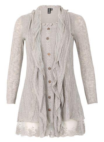 Dorothy Perkins *izabel London Grey Tunic