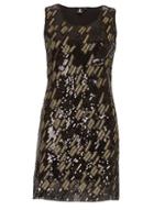 *izabel London Black Sequin Embellished Bodycon Dress