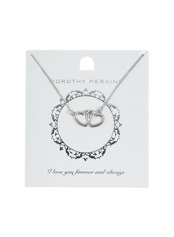 Dorothy Perkins Heart Link Necklace