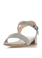 Dorothy Perkins *head Over Heels By Dune Grey Niccy Heeled Sandals
