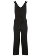 Dorothy Perkins Black Ruffle Strap Culottes Jumpsuit
