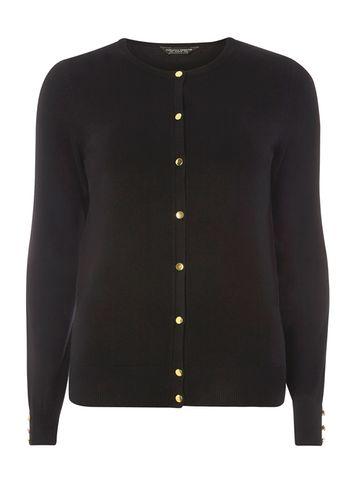 Dorothy Perkins Black Cotton Cardigan