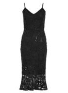 Dorothy Perkins *quiz Black Lace Sequin Dress