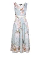 *showcase Sage 'jasmine' Print Midi Dress