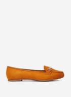 Dorothy Perkins Wide Fit Yellow Lair Loafers