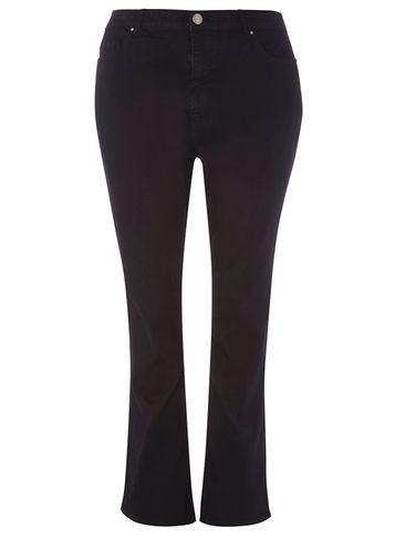 Dorothy Perkins Dp Curve Black Bootcut Jeans