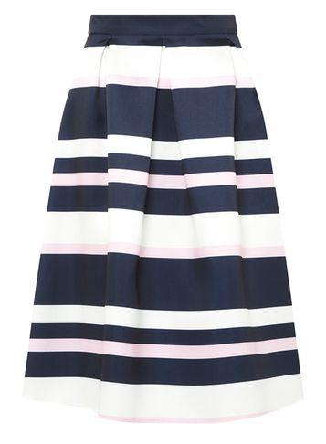 Dorothy Perkins *luxe Multi Striped Prom Skirt
