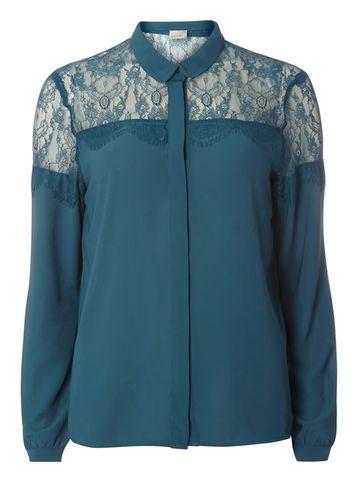 Dorothy Perkins Vero Moda Lace Shoulder Blouse