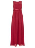 Dorothy Perkins *showcase Petite Cranberry 'natalie' Maxi Dress