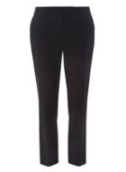Dorothy Perkins Black Regular Tab Front Trousers