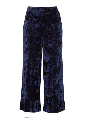 Dorothy Perkins *izabel London Navy Wide Leg Culottes
