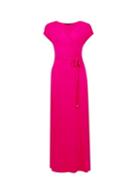 Dorothy Perkins Pink Wrap Maxi Dress
