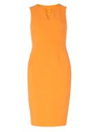 Dorothy Perkins Orange Keyhole Pencil Dress