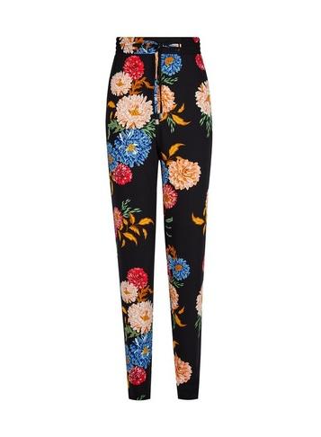 Dorothy Perkins *tall Navy Floral Print Joggers