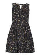 Dorothy Perkins *voulez Vous Navy Fit And Flare Dress