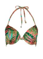 Dorothy Perkins Multicoloured Palm Print Bikini Top