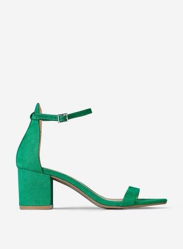 Dorothy Perkins Green Sinner Heeled Sandals