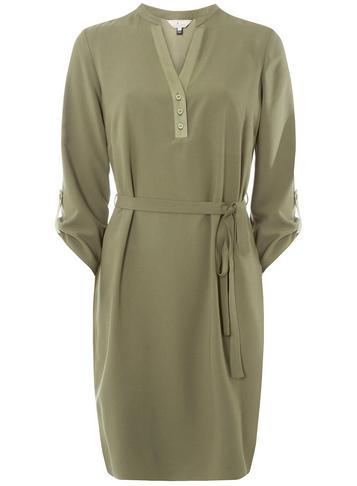 Dorothy Perkins *billie & Blossom Khaki Shirt Dress